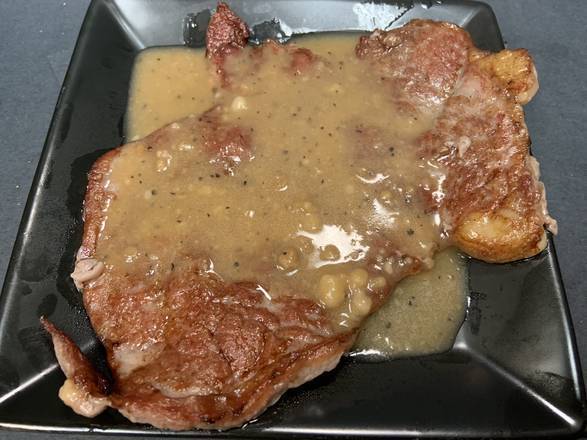 Pan-Fried Rib Eye Beef Steak 香煎肉眼牛扒